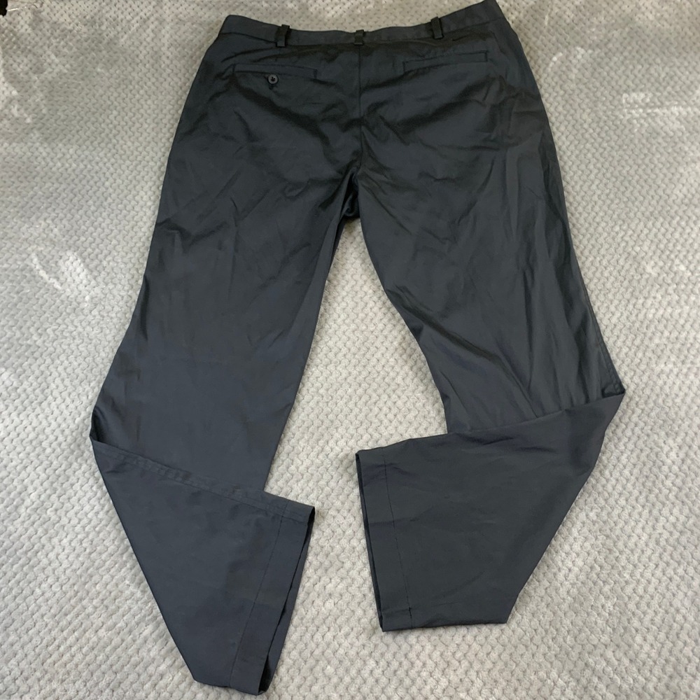 Nike Golf Mens Dri-FIT Flat‎ Front Pants Black 38x32 Performance 597323-012 - Picture 3 of 8